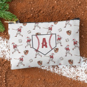 Pochette À Accessoires Baseball Santa Monogram Christmas