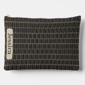 Pochette À Accessoires Bâtons en Tan (Recto)