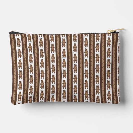 Pochette À Accessoires Bear Stripe Kodiak (Verso)