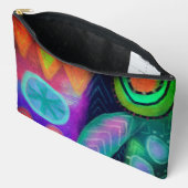 Pochette À Accessoires Beau art Abstrait (Ouvrir)