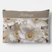 Pochette À Accessoires Beau Mariage Gardenia blanc 3D (Recto)