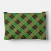 Pochette À Accessoires Beau Motif rouge et vert (Verso)