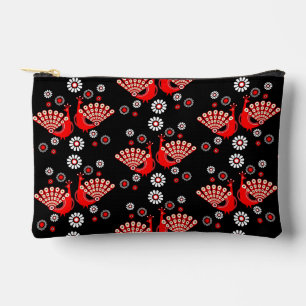 Pochette À Accessoires Beau Peacock Art