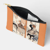 Pochette À Accessoires Beauté Art Déco (Ouvrir)