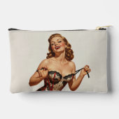 Pochette À Accessoires Beauté des épingles rétro 50's (Verso)