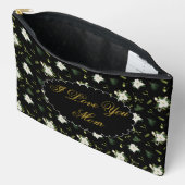 Pochette À Accessoires Beautiful Floral Mothers Day Zipper (Ouvrir)