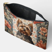 Pochette À Accessoires Beautiful Yorkie | Yorkshire Terrier Portrait (Ouvrir)