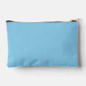 Pochette À Accessoires Bébé bleu ciel couleur solide (Verso)