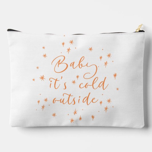 Pochette À Accessoires bébé froid dehors (Verso)