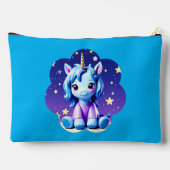 Pochette À Accessoires Bébé licorne dans PJ's (Verso)