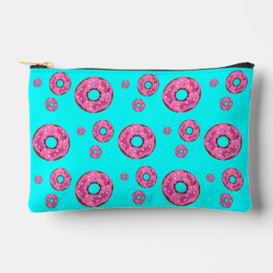 Pochette À Accessoires beignets de crème rose