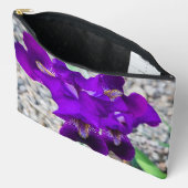Pochette À Accessoires Belle iris violet (Ouvrir)