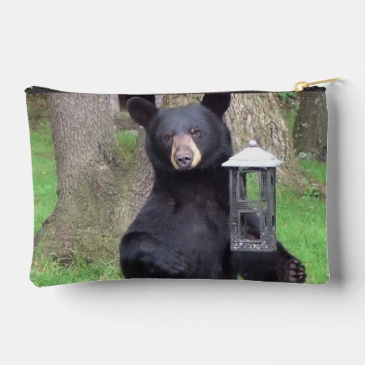 Pochette À Accessoires Belle Ours Noir (Verso)