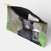 Pochette À Accessoires Belle Ours Noir (Ouvrir)