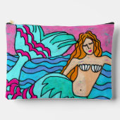 Pochette À Accessoires Belle sirène d'art Abstraite (Recto)