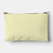 Pochette À Accessoires Beurre jaune uni (Verso)