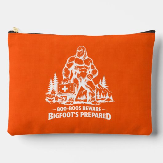 Pochette À Accessoires Bigfoot Sasquatch (Recto)