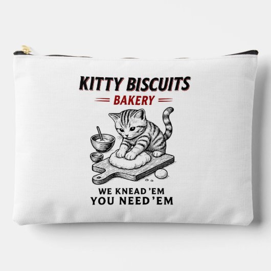 Pochette À Accessoires Biscuits Kitty Boulangerie (Recto)