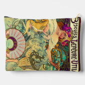 Pochette À Accessoires Biscuits Lefevre-Utile par Alphonse Mucha (1896) (Verso)