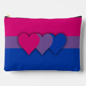 Pochette À Accessoires Bisexuality flag (Recto)