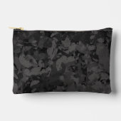 Pochette À Accessoires Black And Gray Abstract Graphic Art Design (Recto)