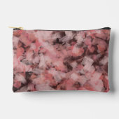 Pochette À Accessoires Black Gray Pink White Modern Geometric Abstract (Recto)