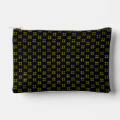 Pochette À Accessoires Black & Yellow Small (Recto)
