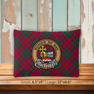 Pochette À Accessoires Blason du clan MacDougall sur tartan