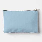 Pochette À Accessoires Bleu clair Typographie moderne Bridesmaid (Verso)