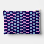 Pochette À Accessoires Bleu Diamant Petit (Verso)