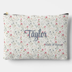 Pochette À Accessoires Bleu + Fête de la Mariée Romantique Bourgogne