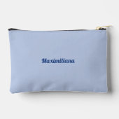 Pochette À Accessoires Bleu - Petite poche d'accessoires solide (Verso)