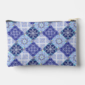 Pochette À Accessoires Bleu sicilien carreaux céramiques d'agrumes médite (Verso)