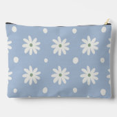 Pochette À Accessoires Bleuet Charmant et pois (Verso)