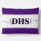 Pochette À Accessoires Bloc colorimétrique de l'école personnalisée (Recto)