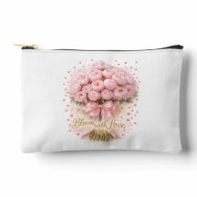 Bloom With Love Floral Romantic Tolletry Bags
