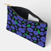 Pochette À Accessoires Blueberries Motif sans faille (Ouvrir)