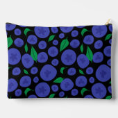 Pochette À Accessoires Blueberries Motif sans faille (Verso)