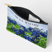 Pochette À Accessoires Bluebonnets Blue Flowers Texas texan Floral (Ouvrir)