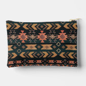 Pochette À Accessoires Boho Fleurs et Flèches Monogrammées (Verso)