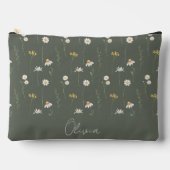 Pochette À Accessoires Boho Floral Arc-en-ciel (Recto)
