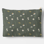 Pochette À Accessoires Boho Floral Arc-en-ciel (Verso)