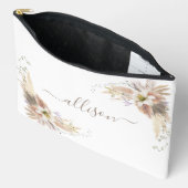 Pochette À Accessoires Boho, floral, Nom du cadeau (Ouvrir)
