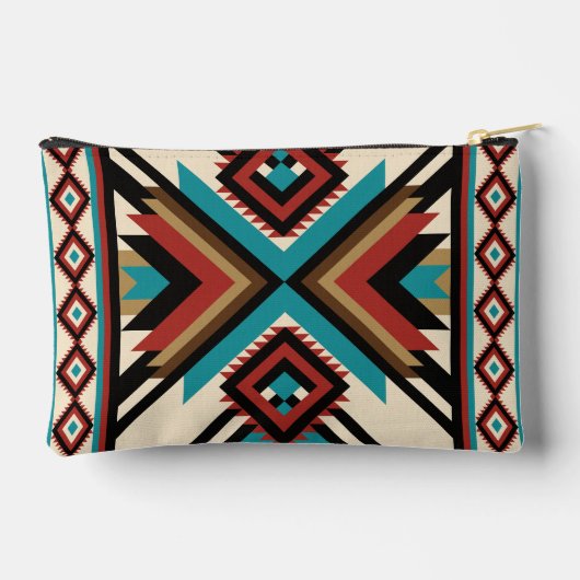 Pochette À Accessoires Boho Geometric (Verso)