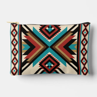 Pochette À Accessoires Boho Geometric