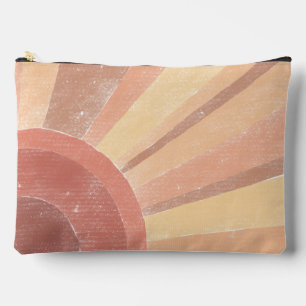 Pochette À Accessoires Boho Sunrise Zipper Pouch