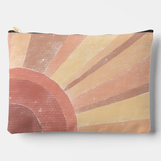 Pochette À Accessoires Boho Sunrise Zipper Pouch (Recto)