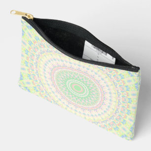 Pochette À Accessoires Boho Super coloré Hippie Pastel Funky Mandala