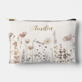 Pochette À Accessoires Boho Wildflowers Bridesmaid Makeup Cosmetic (Recto)