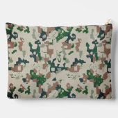 Pochette À Accessoires Bois Pixel Terre  (Verso)